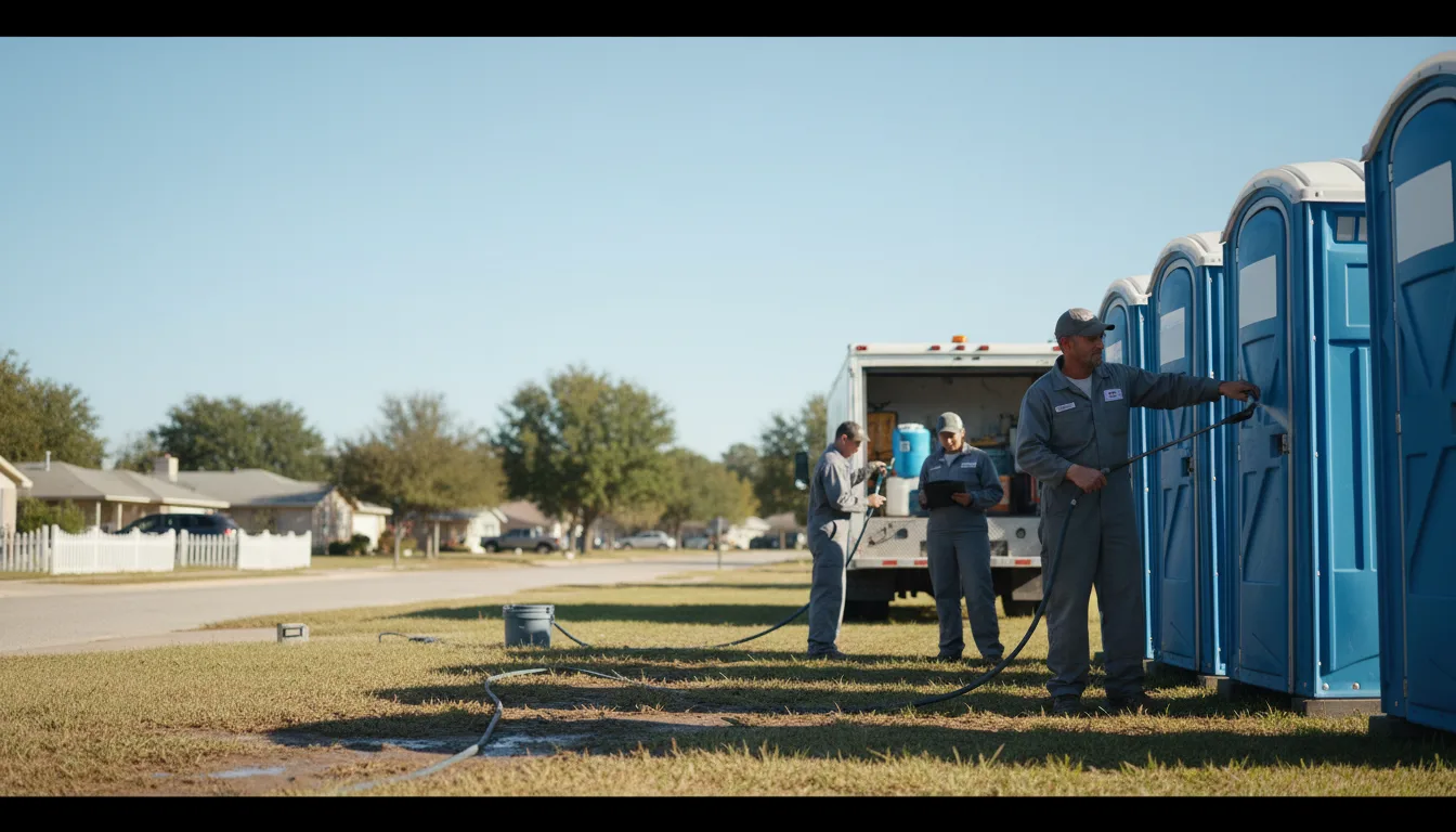 Long-Term Portable Toilet Rental in Anna, OH near me